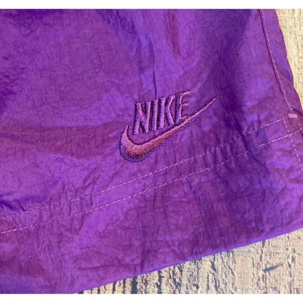Nike Purple Athletic Shorts Lightweight Elastic Waist Drawstring Size XL EUC - Picture 3 of 8